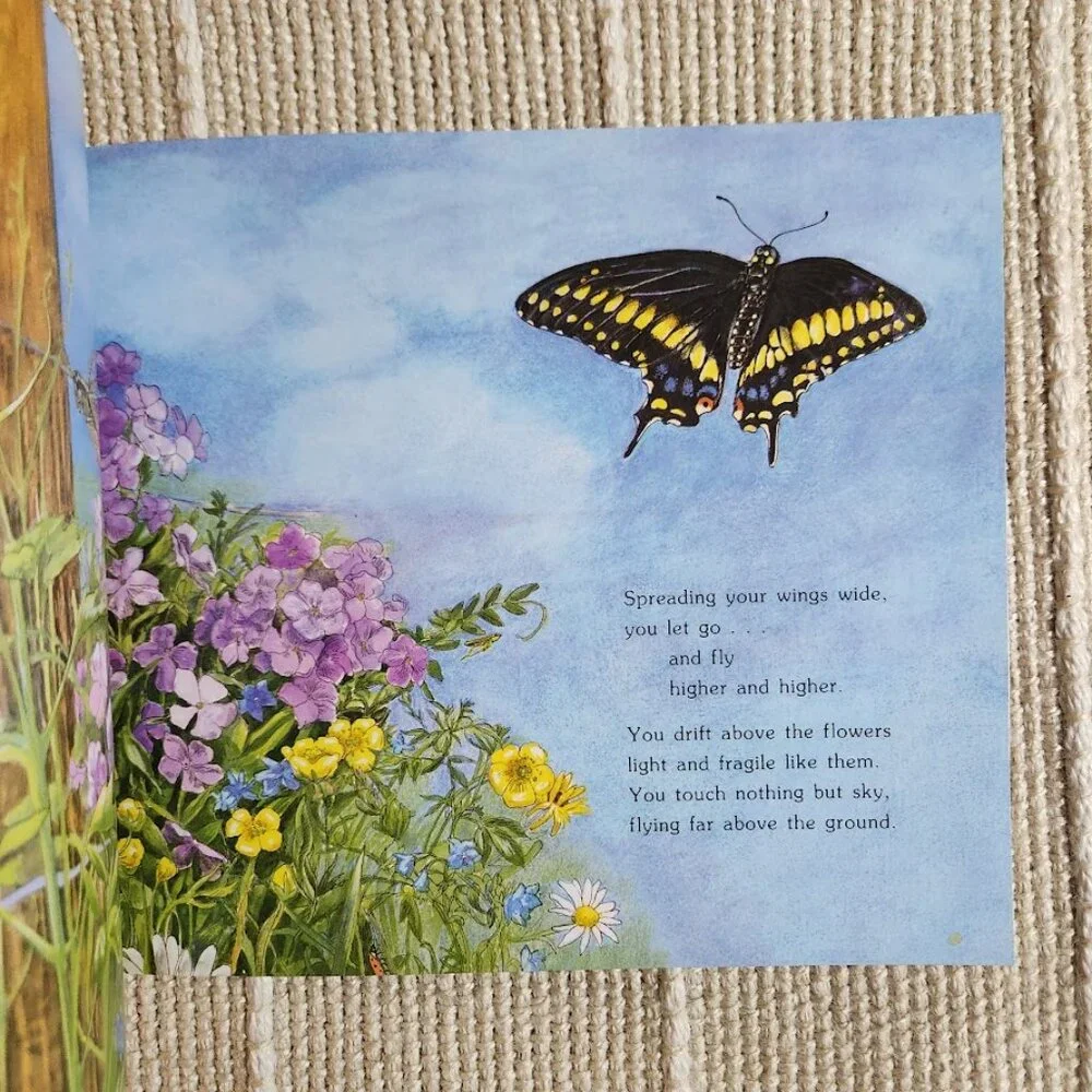 Where Butterflies Grow Paperback Book Vintage 1996 Nature Butterfly Life Cycle